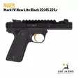 Ruger Mark IV 22/45 New Lite Black pienoispistooli - Pienoispistoolit - 736676439560 - 5