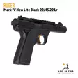 Ruger Mark IV 22/45 New Lite Black pienoispistooli - Pienoispistoolit - 736676439560 - 7