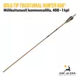Gold Tip Traditional Hunter 006" hiilikuitunuoli luonnonsulilla, 400 - 1 kpl - nuoli viistossa - Hiilikuitunuolet - 791331880460 - 13