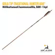 Gold Tip Traditional Hunter 006" hiilikuitunuoli luonnonsulilla, 600 - 1 kpl - nuoli viistossa - Hiilikuitunuolet - 791331880460 - 21