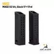 Kriss MagEx2 G17 9x19 17 patruunan lippaan jatko-osa - Muut lippaiden osat - 811607031300 - 9
