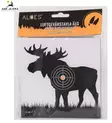 Alces Ilmakivääritaulu Hirvi 14x14cm, 50 kpl - Ampumataulut - 7340143709730 - 1