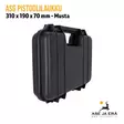 ASG Pistoolilaukku 310 x 190 x 70 mm Musta - Laukku pystyssä sivuviistosta - Pistoolilaukut - 5707843059800 - 8