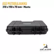 ASG Pistoolilaukku 310 x 190 x 70 mm Musta - Suljettu laukku yläviistosta pohjasata - Pistoolilaukut - 5707843059800 - 6