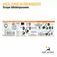 Axcel Curve RX Pro Rheostat scope - Tähtäinjousen scopet - 611254272640 - 3