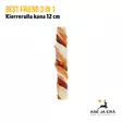 Best Friend 3 in 1 kierrerulla kana&porkkana 12cm 5kpl 160g - Koiran herkut ja puruluut - 5700551172090 - 3