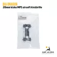 Big Dragon 20mm kisko MP5 airsoft kivääreihin - Tukit, kiskot, kahvat ja bipodit - BD0880 - 6