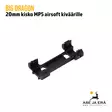 Big Dragon 20mm kisko MP5 airsoft kivääreihin - Tukit, kiskot, kahvat ja bipodit - BD0880 - 5