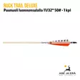 Buck Trail Deluxe puunuoli 11/32" 50# - 1 kpl - yksityiskohta sulkaosasta - Puunuolet - ZPVB202L50 - 3