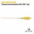 Buck Trail Deluxe puunuoli 5/16" 30# - 1 kpl - yksityiskohta sulkaosasta - Puunuolet - ZPVB102H30 - 4
