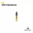 CCI 22 LR Clean-22 Subsonic 2,60g pienoiskiväärin patruuna - 22 LR patruunat - 604544650310 - 3