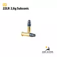 CCI 22 LR Clean-22 Subsonic 2,60g pienoiskiväärin patruuna - 22 LR patruunat - 604544650310 - 2