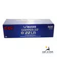 CCI Copper-22 22LR 1,36g 500 kpl - 22 LR patruunat - 604544617467x10 - 1