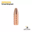 CopperBear 9,3 mm 16,2g kupari luoti 50 kpl - Muut luodit - CB366250 - 3