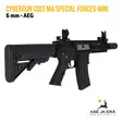 Cybergun Colt M4 Special Forces Mini sähköase, metalli - Kiväärit - 3559961808660 - 2