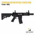 Cybergun Colt M4 Special Forces Mini sähköase, metalli - Kiväärit - 3559961808660 - 1