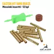 Easton Hit 5mm Brass Messinki insertti - 12 kpl - pakkauksen sisältö - Insertit - 723560151585 - 3