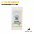 Easton Hit 5mm Brass Messinki insertti - 12 kpl - myyntipakkauksen takakansi VIRTUAALIVIIVAKOODI - Insertit - 723560151585 - 6