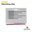 Easy Hit 3,0 mm pitkä kuitutähtäinjyvä - Kuitutähtäimet haulikkoon - 460510 - 22