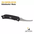EKA SwedBlade G6 taittopuukko musta kydex tuppi - avausterä oikealta - Taittoveitset - 7391537715080 - 8