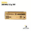 Federal .308 Win kivääripatruuna Trophy Bonded TIP 11,7g - 308 kaliiperi - 029465099510 - 4
