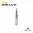 Federal .308 Win kivääripatruuna Trophy Bonded TIP 11,7g - 308 kaliiperi - 029465099510 - 3