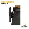 Ghost Carbon Belt IPSC vyö 80 käytössä pistoolikotelon kanssa - Vyöt, telakat ja moduulit - SGBLT80 - 4