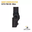 Ghost hybrid holster CZ 75 /75B / 85 oikea - Kotelo takaa - IPSC kotelot - SGHD60 - 4