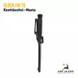 Glock FM 78 kenttäveitsi, Musta - veitsi tupessa sivuprofiili - Puukot - 513050 - 7