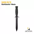 Glock FM 78 kenttäveitsi, Musta - vasen sivu - Puukot - 513050 - 2