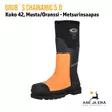 Grub´s Chainamic 5.0 Black/Orange, 8/42 Metsurinsaapas - Yleiskuva - Saappaat - 5055931403937 - 1