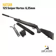 Hatsan 125 Sniper Vortex 6,35mm Ilmakivääri - Ilmakiväärit 6,35 mm - 067190068330 - 9