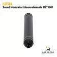 Hatsan Sound Moderator äänenvaimennin 1/2" UNF - takaa - Äänenvaimentimet ja suujarrut - 068020 - 11