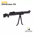 Hatsan BT65 SB synteettinen 5,5mm ilmakivääri - ilmakivääri ampumatuella, vasemmalta etuviistosta - 5,5 mm PCP paineilmakiväärit - 6416173015200 - 16