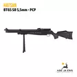 Hatsan BT65 SB synteettinen 5,5mm ilmakivääri - ilmakivääri ampumatuella, vasemmalta sivulta - 5,5 mm PCP paineilmakiväärit - 6416173015200 - 18