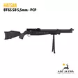 Hatsan BT65 SB synteettinen 5,5mm ilmakivääri - ilmakivääri ampumatuella, vasemmalta sivulta - 5,5 mm PCP paineilmakiväärit - 6416173015200 - 15