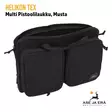 Helikon-Tex Multi Pistol Wallet pistoolilaukku, Black - suuaukko raollaan - Reput ja laukut - 5908218727090 - 5