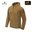 Helikon Range Hoodie Topcool huppari coyote/vihreä - Hupparit - 5908218796690 - 1