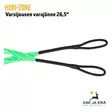Hori-Zone varsijousen varajänne 26,5" Hori-Zone varsijousen varajänne 26,5" - Yksityiskohta  kiinnityslenkit - Valmiit jänteet - 8717974560110 - 4