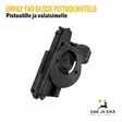 IDS ORPAZ Glock pistoolikotelo pistoolille ja valaisimelle - Muut kotelot - ORPAZT40 - 6