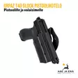 IDS ORPAZ Glock pistoolikotelo pistoolille ja valaisimelle - Muut kotelot - ORPAZT40 - 4