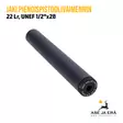 Jaki cal .22 pistol vaimennin 1/2"x20 - Jaki äänenvaimentimet - jakical22pistol20 - 1