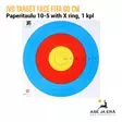 JVD Fita 80 cm Centre 6-Ring jousitaulu - Paperiset maalitaulut - 8717974464050 - 1