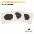 Kenttäampumataulu 29 M-68 50 kpl - Viuhkana - Ampumataulut - 240290 - 4