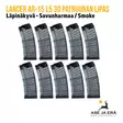 Lancer AR-15 läpin. 30 patr lipas 10 kpl - Toiminnallisten aseiden lippaat - 738435615000x10 - 1