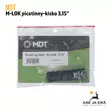 MDT M-Lok Picatinny-kisko 3,15" - Bipod adapterit - 709951103210 - 5