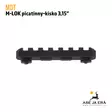 MDT M-Lok Picatinny-kisko 3,15" - Bipod adapterit - 709951103210 - 4