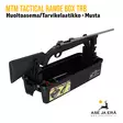 MTM TRB-40 Tactical Range Box taktinen huoltoasema - ase asetettuna telineeseen huoltoa varten - Muut aseenpuhdistustarvikkeet - 026057360560 - 2