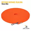 Mystique Biothane tracking leash 16mm - Metsästyskoiran koulutustarvikkeet - 8585044756370 - 2