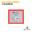 Nikko Stirling Panamax 4-12x50 HMD AO kiikaritähtäin - myyntipakkauksen pääty, EAN näkyvissä - Nikko Stirling kiikaritähtäimet - 9420001433750 - 24